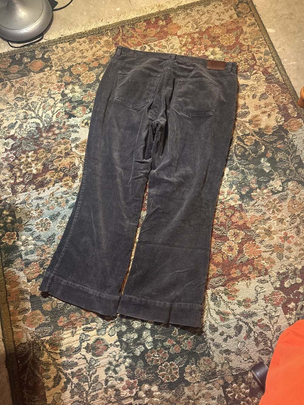 LRL Lauren Jeans Co. Women's Wide Leg Corduroy Pants